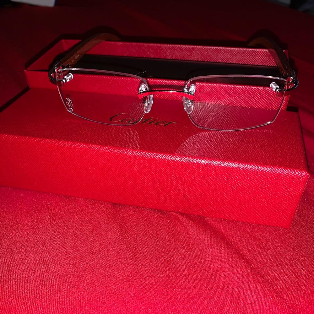 Cartier Wood Buff glasses